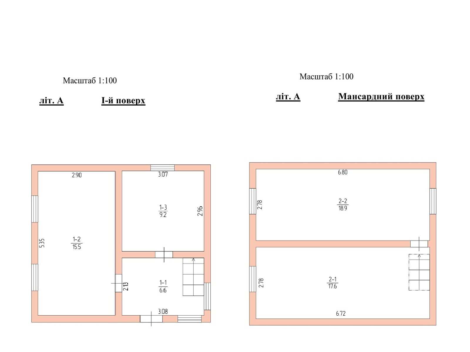 двоповерховий будинок з ремонтом, 67.8 кв. м, цегла. Продаж у Буцневі фото 1