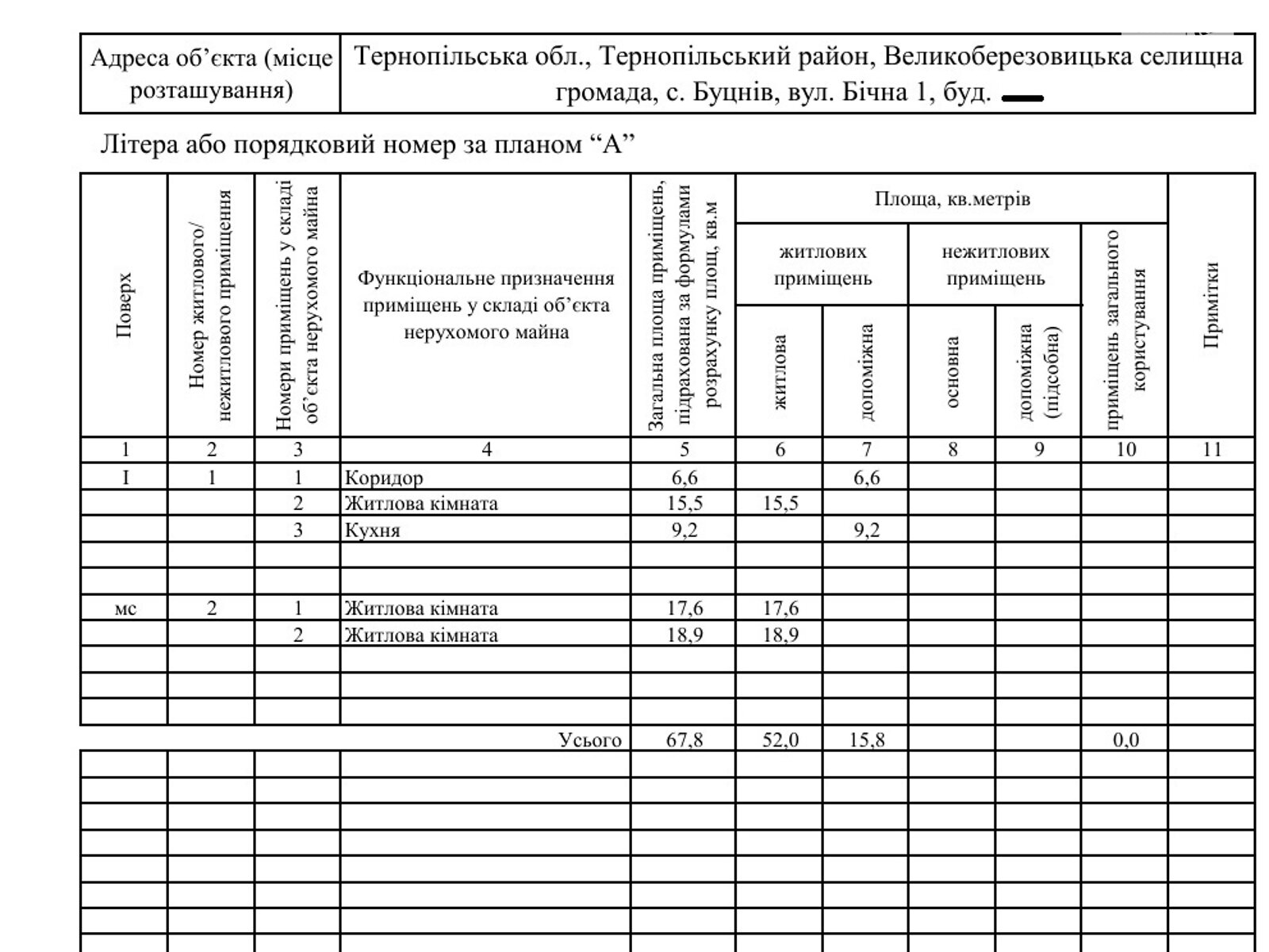 двоповерховий будинок з ремонтом, 67.8 кв. м, цегла. Продаж у Буцневі фото 1