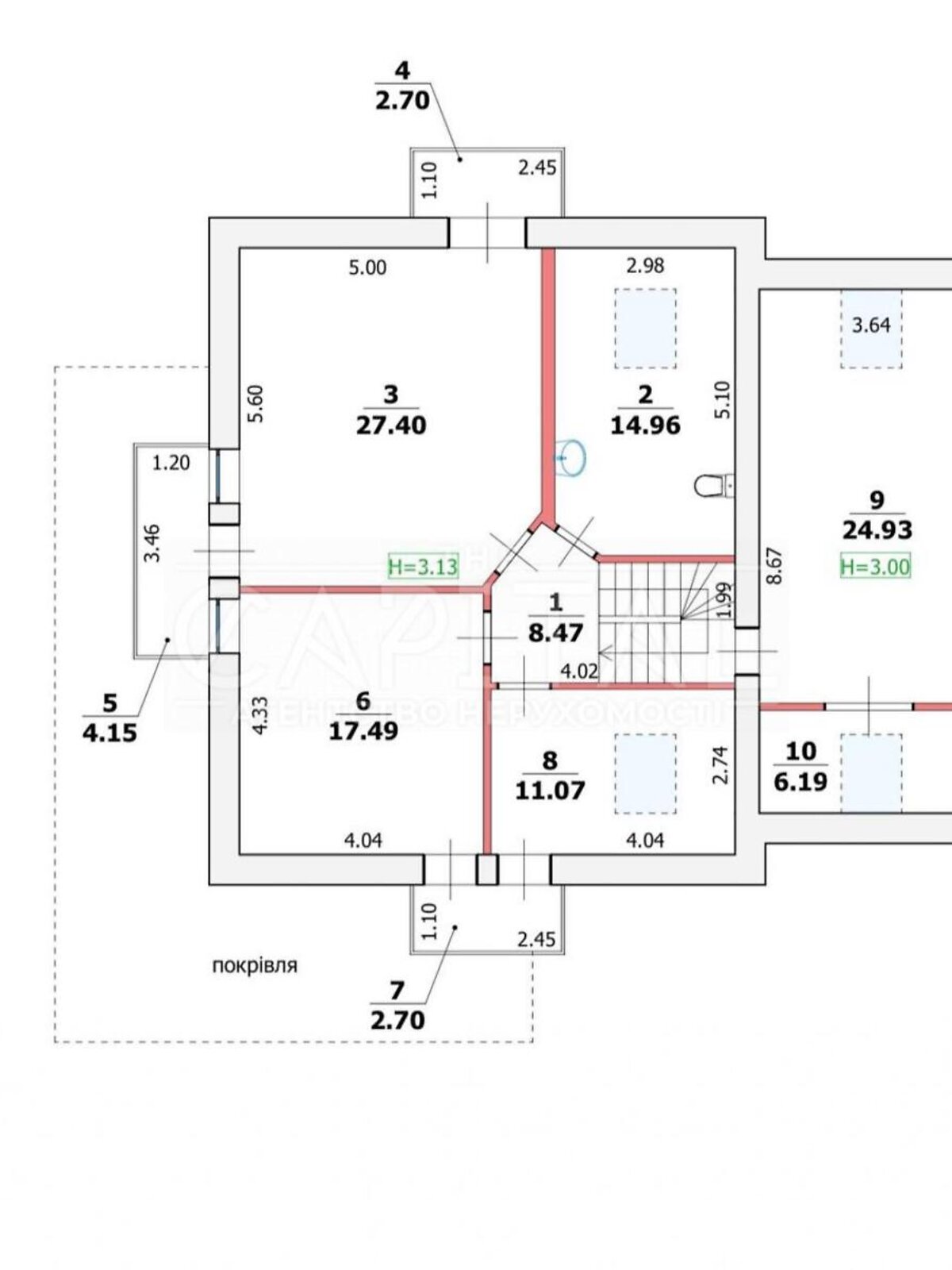 двоповерховий будинок з ремонтом, 226.26 кв. м, цегла. Продаж у Бузовій фото 1 двоповерховий будинок з ремонтом, 226.26 кв. м, цегла. Продаж у Бузовій фото 1