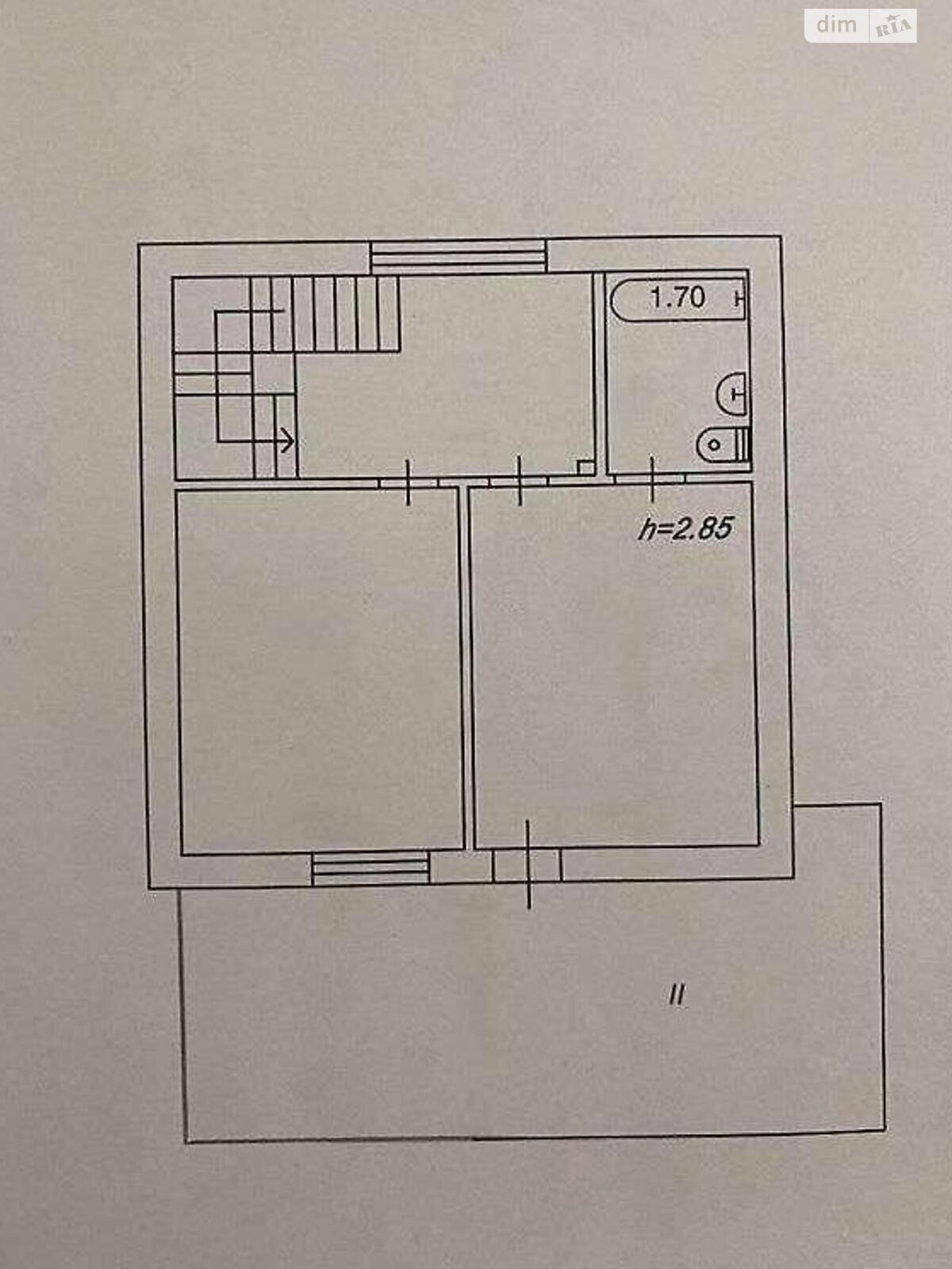 двухэтажный дом, 128 кв. м, кирпич. Продажа в Чапаевке фото 1