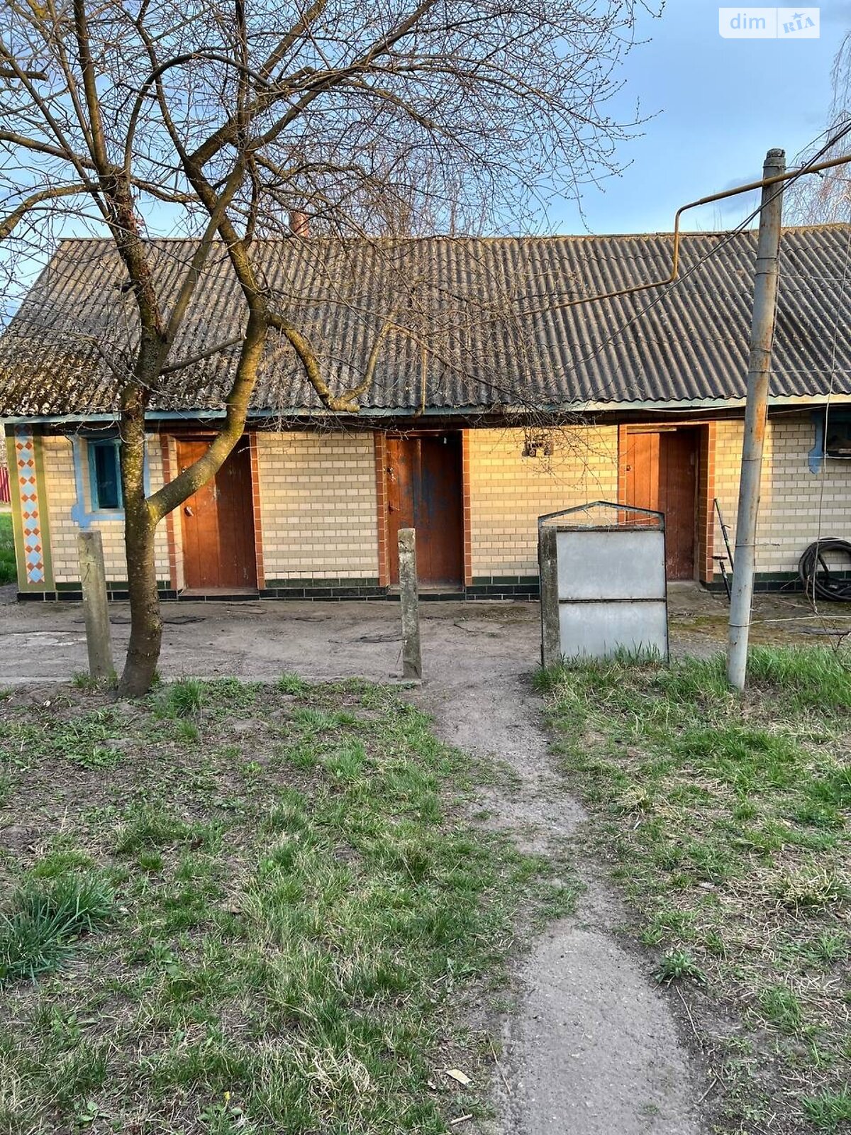 одноэтажный дом с верандой, 61.5 кв. м, кирпич. Продажа в Чайках фото 1 одноэтажный дом с верандой, 61.5 кв. м, кирпич. Продажа в Чайках фото 1