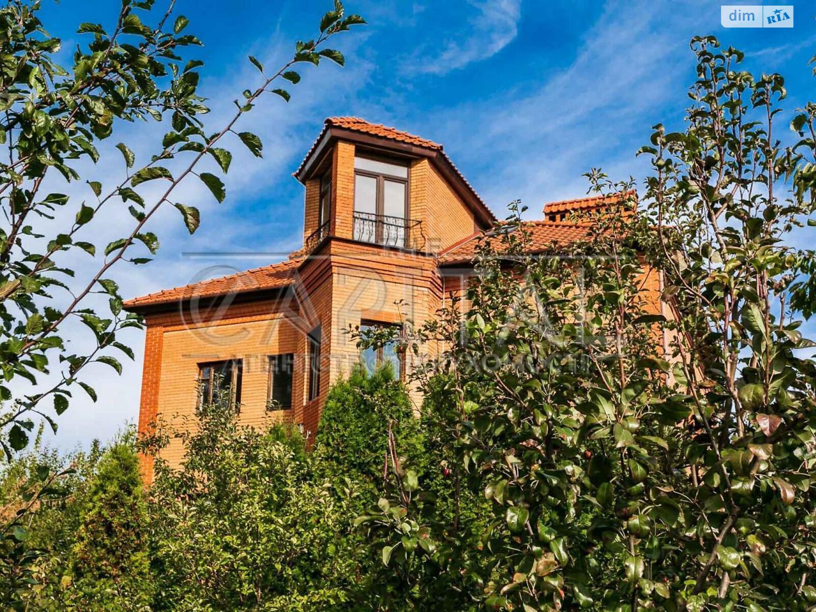 двоповерховий будинок з мансардою, 441 кв. м, цегла. Продаж у Чайках фото 1 двоповерховий будинок з мансардою, 441 кв. м, цегла. Продаж у Чайках фото 1