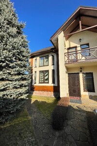 двухэтажный дом с балконом, 227 кв. м, дерево и кирпич. Продажа в Чайках фото 2