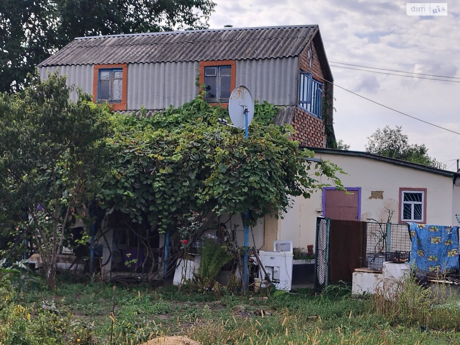 двоповерховий будинок з опаленням, 47 кв. м, цегла. Продаж у Чепиліївці фото 1