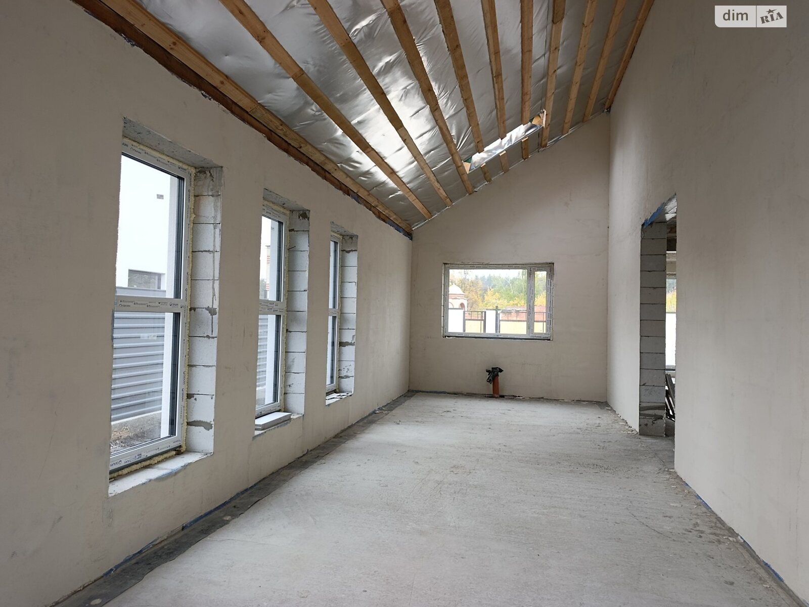 одноэтажный дом, 93 кв. м, газобетон. Продажа в Черкассах район Дахновка фото 1