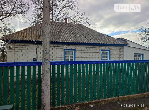 одноэтажный дом с садом, 70 кв. м, дерево и кирпич. Продажа в Леськах (Черкасская обл.) фото 1 одноэтажный дом с садом, 70 кв. м, дерево и кирпич. Продажа в Леськах (Черкасская обл.) фото 1