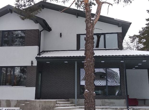 двухэтажный дом с камином, 220 кв. м, газобетон. Продажа в Червоной Слободе (Черкасская обл.) фото 1 двухэтажный дом с камином, 220 кв. м, газобетон. Продажа в Червоной Слободе (Черкасская обл.) фото 1