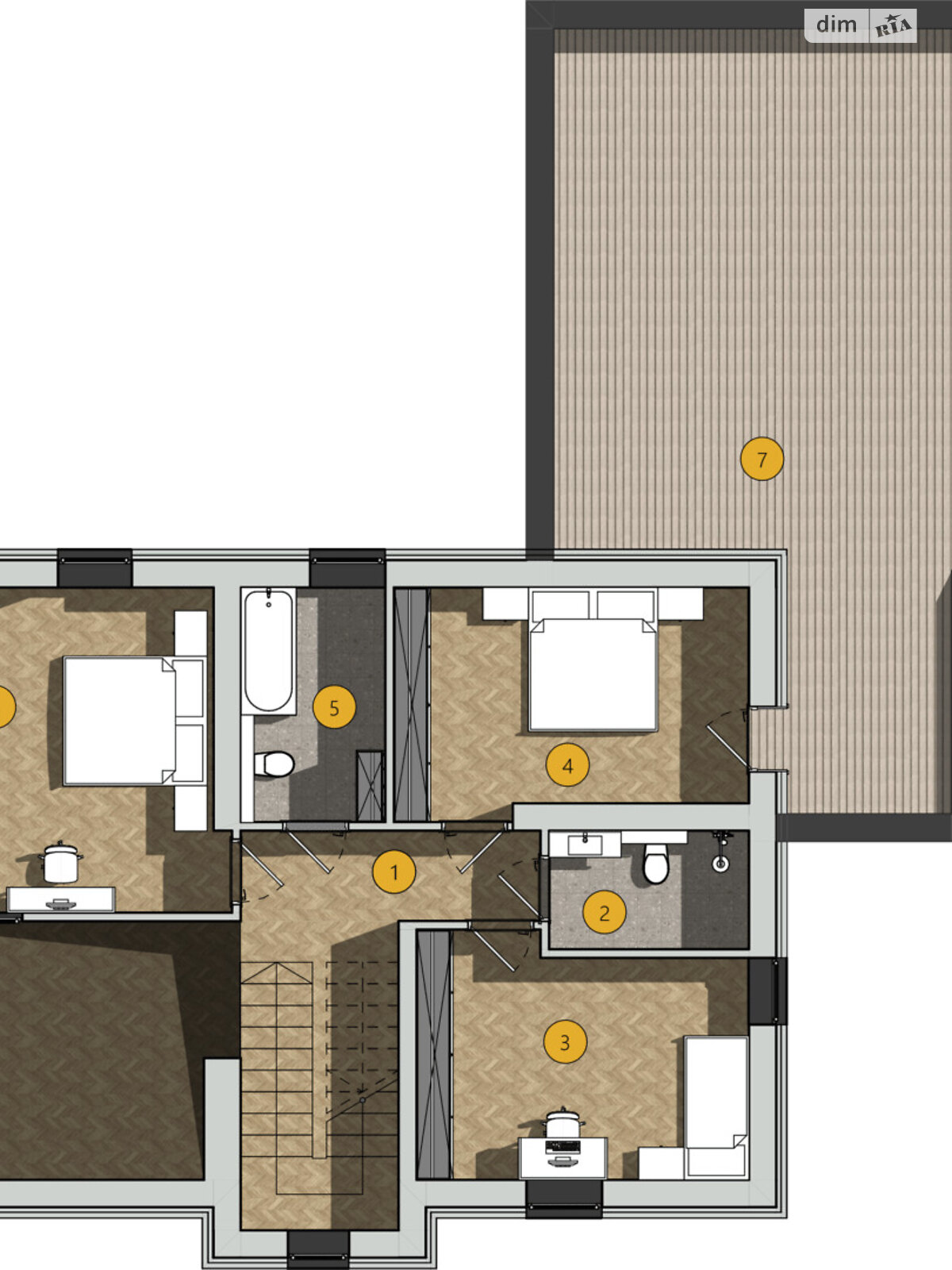 двоповерховий будинок, 235 кв. м, цегла. Продаж у Чернієві фото 1