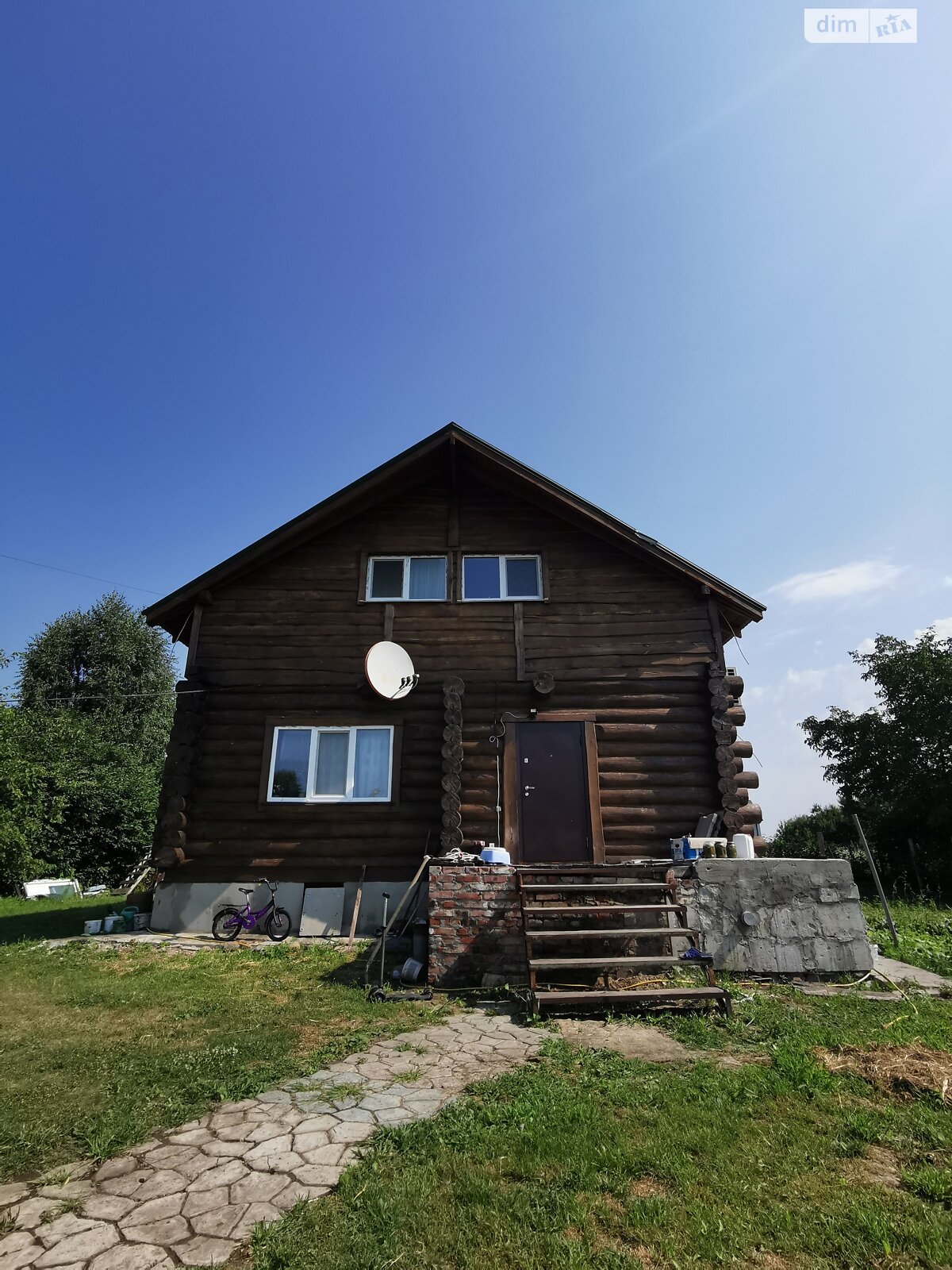 двоповерховий будинок з опаленням, 121 кв. м, зруб. Продаж в Чернігові, район Бобровиця фото 1 двоповерховий будинок з опаленням, 121 кв. м, зруб. Продаж в Чернігові, район Бобровиця фото 1