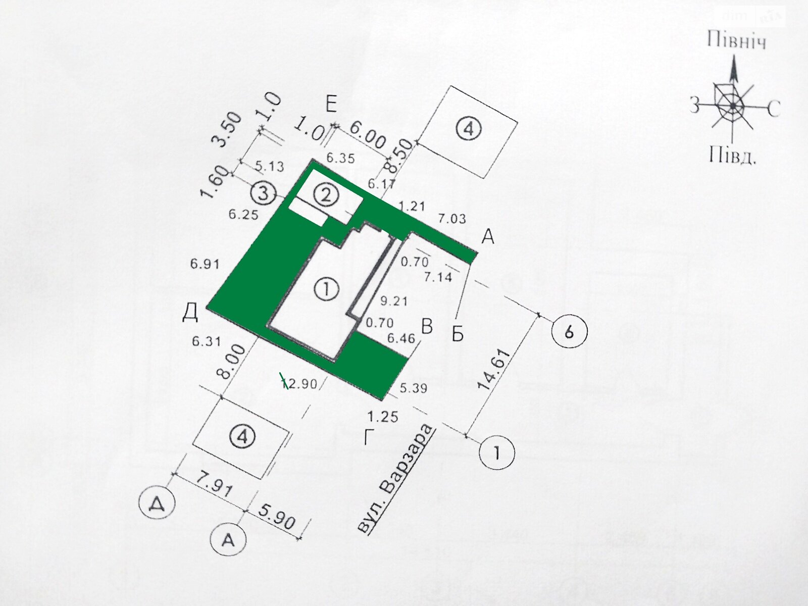одноэтажный дом с отоплением, 76 кв. м, кирпич. Продажа в Чернигове район Болдины Горы фото 1