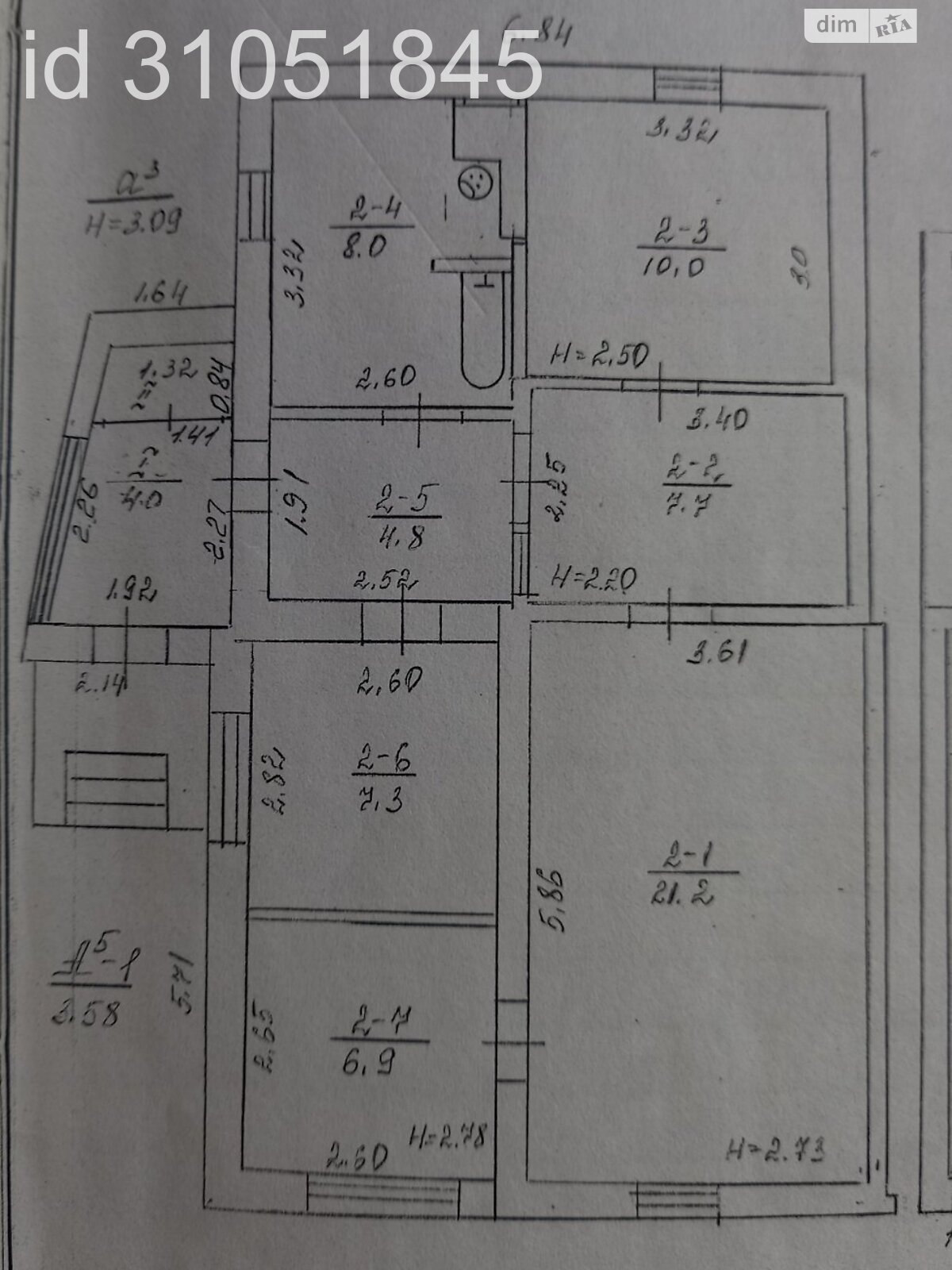 одноповерховий будинок веранда, 71 кв. м, цегла. Продаж в Чернігові, район Градецький фото 1