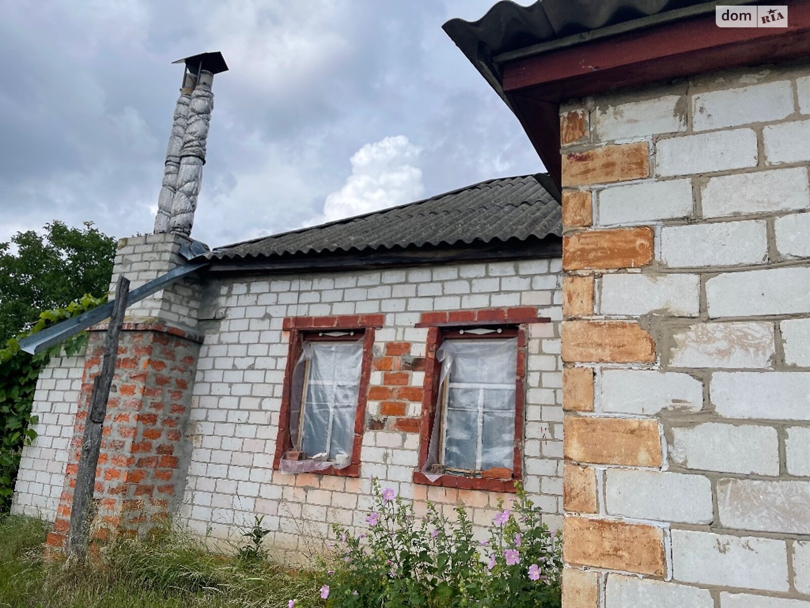 одноэтажный дом с верандой, 74 кв. м, дерево и кирпич. Продажа в Слабином фото 1 одноэтажный дом с верандой, 74 кв. м, дерево и кирпич. Продажа в Слабином фото 1