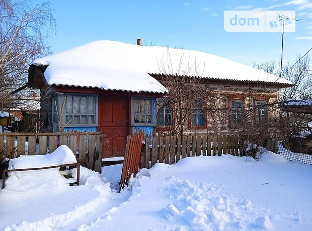 одноэтажный дом с садом, 62 кв. м, дерево и кирпич. Продажа в Слабином (Черниговская обл.) фото 1 одноэтажный дом с садом, 62 кв. м, дерево и кирпич. Продажа в Слабином (Черниговская обл.) фото 1