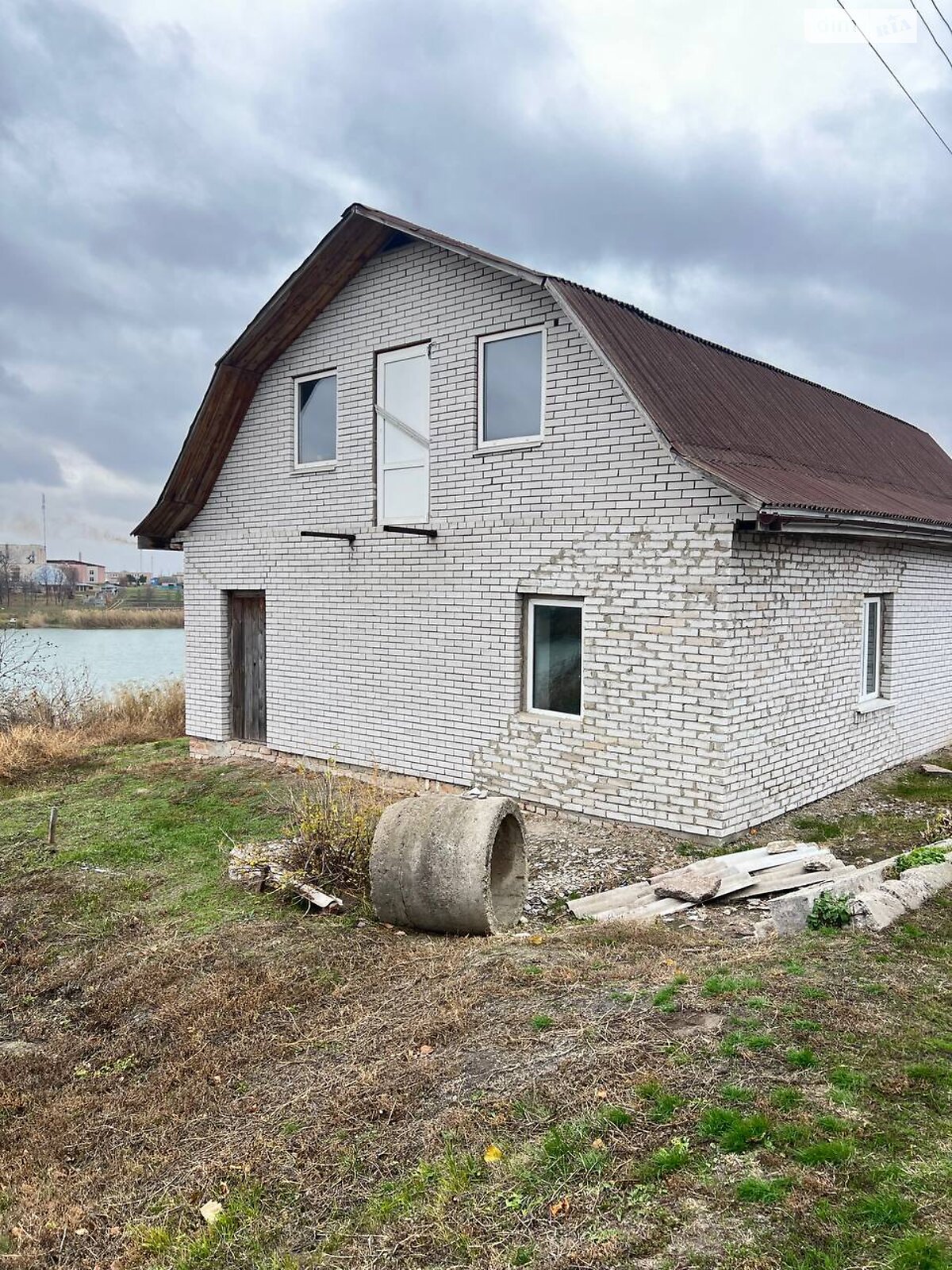 одноповерховий будинок з балконом, 100 кв. м, кирпич. Продаж у Чорнобаі фото 1 одноповерховий будинок з балконом, 100 кв. м, кирпич. Продаж у Чорнобаі фото 1