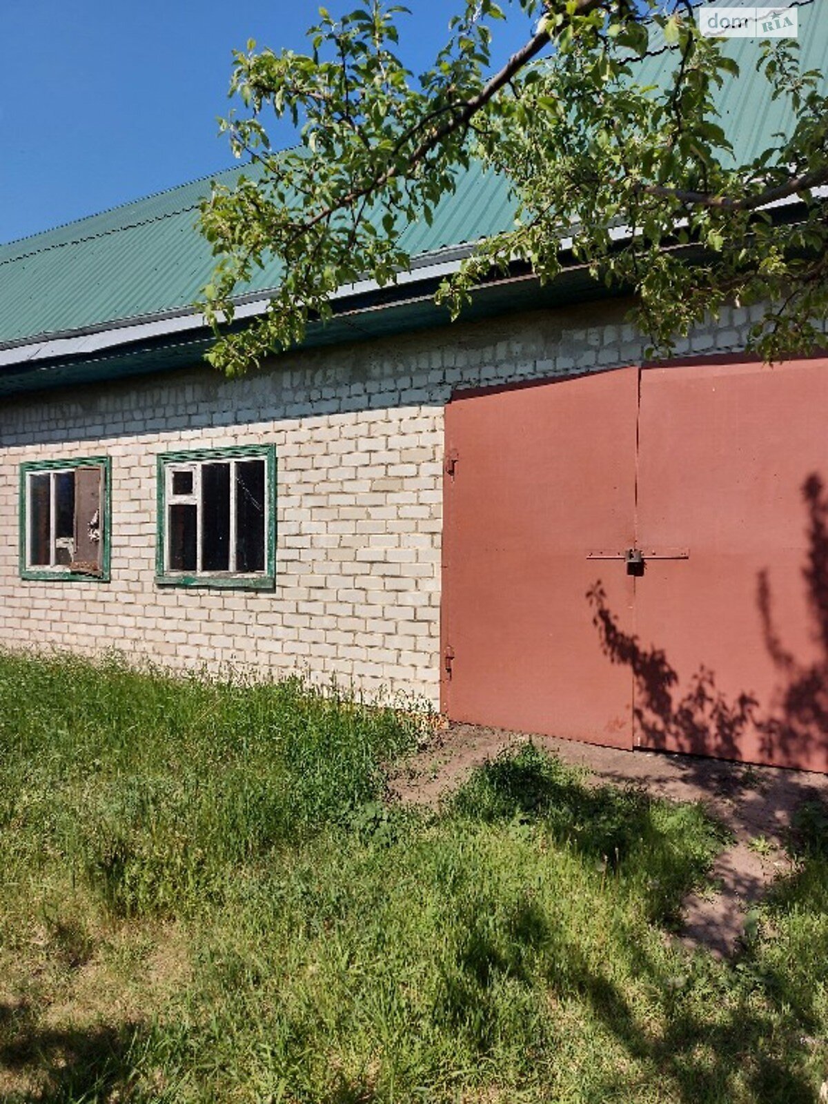 одноэтажный дом с гаражом, 102.9 кв. м, кирпич. Продажа в Чернобае район Чернобай фото 1 одноэтажный дом с гаражом, 102.9 кв. м, кирпич. Продажа в Чернобае район Чернобай фото 1