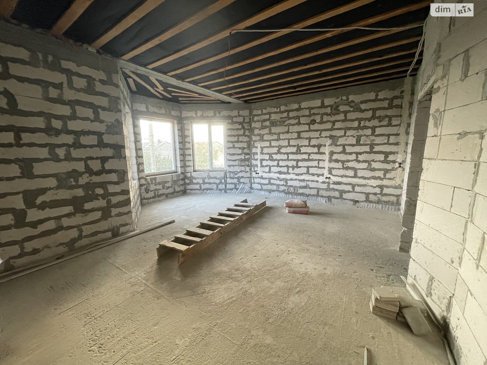 двухэтажный дом, 136.4 кв. м, газобетон. Продажа в Молодежном фото 1