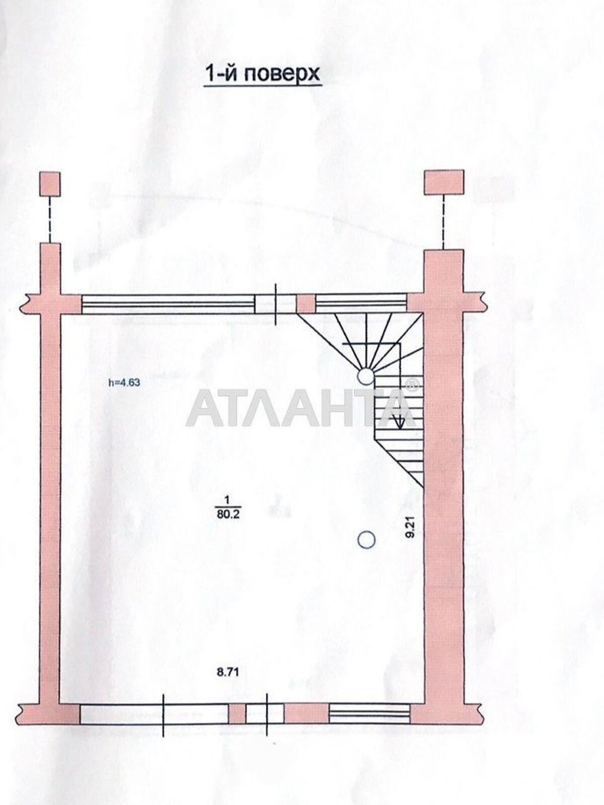 трехэтажный дом беседка, 210 кв. м, газобетон. Продажа в Черноморске район Ильичевск фото 1