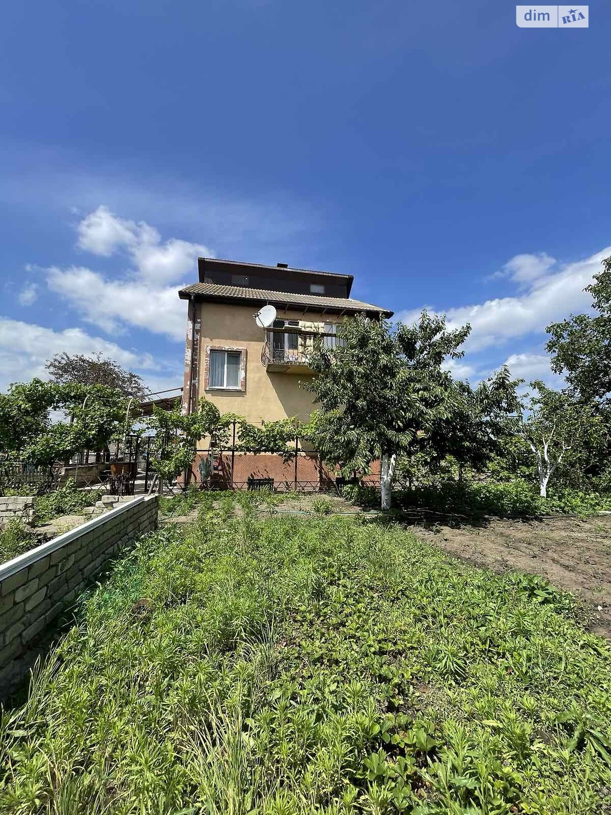 двухэтажный дом с балконом, 130 кв. м, кирпич. Продажа в Черноморске фото 1 двухэтажный дом с балконом, 130 кв. м, кирпич. Продажа в Черноморске фото 1
