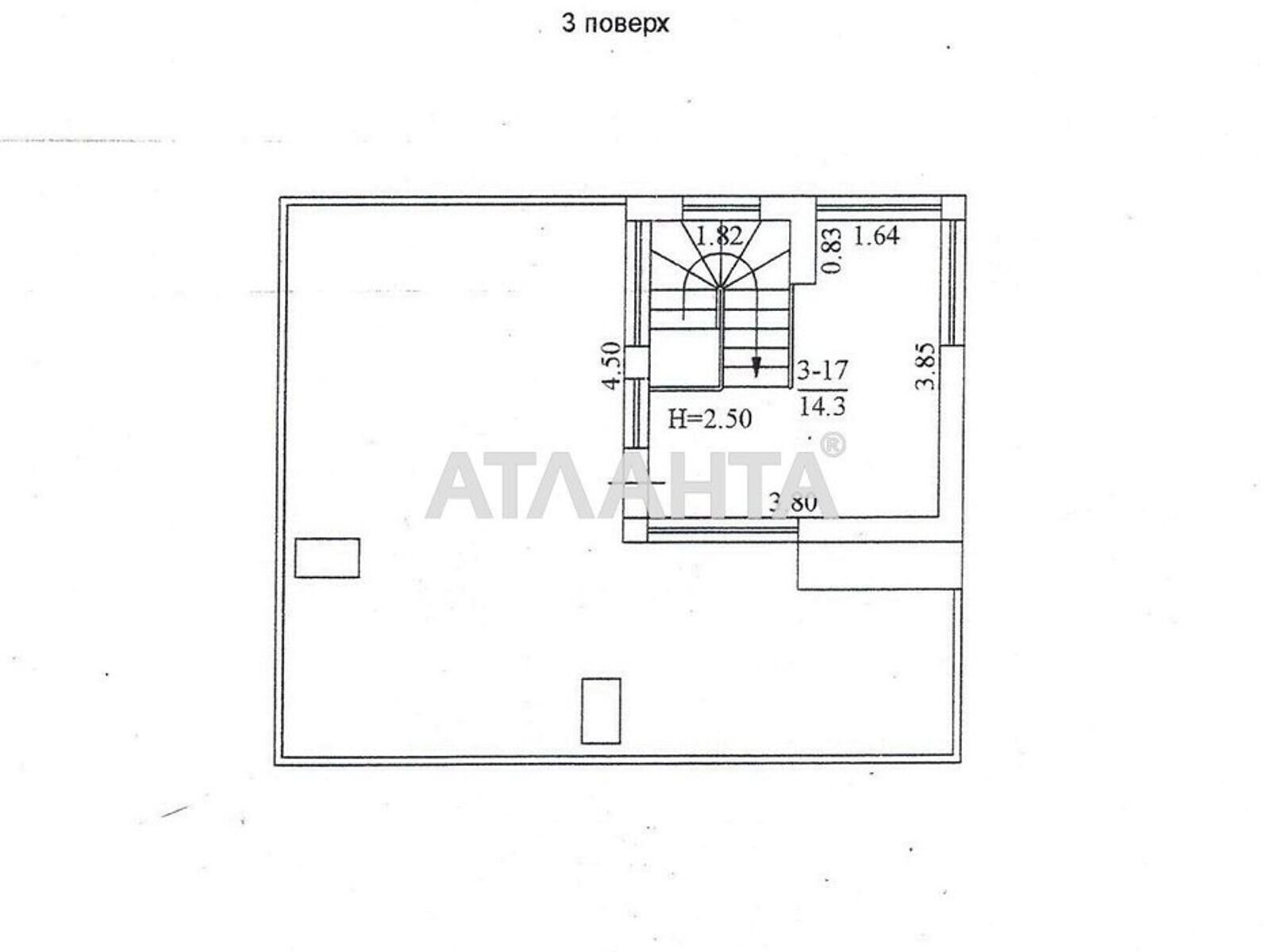 двухэтажный дом, 174.6 кв. м, керамзитобетон. Продажа в Черноморске фото 1