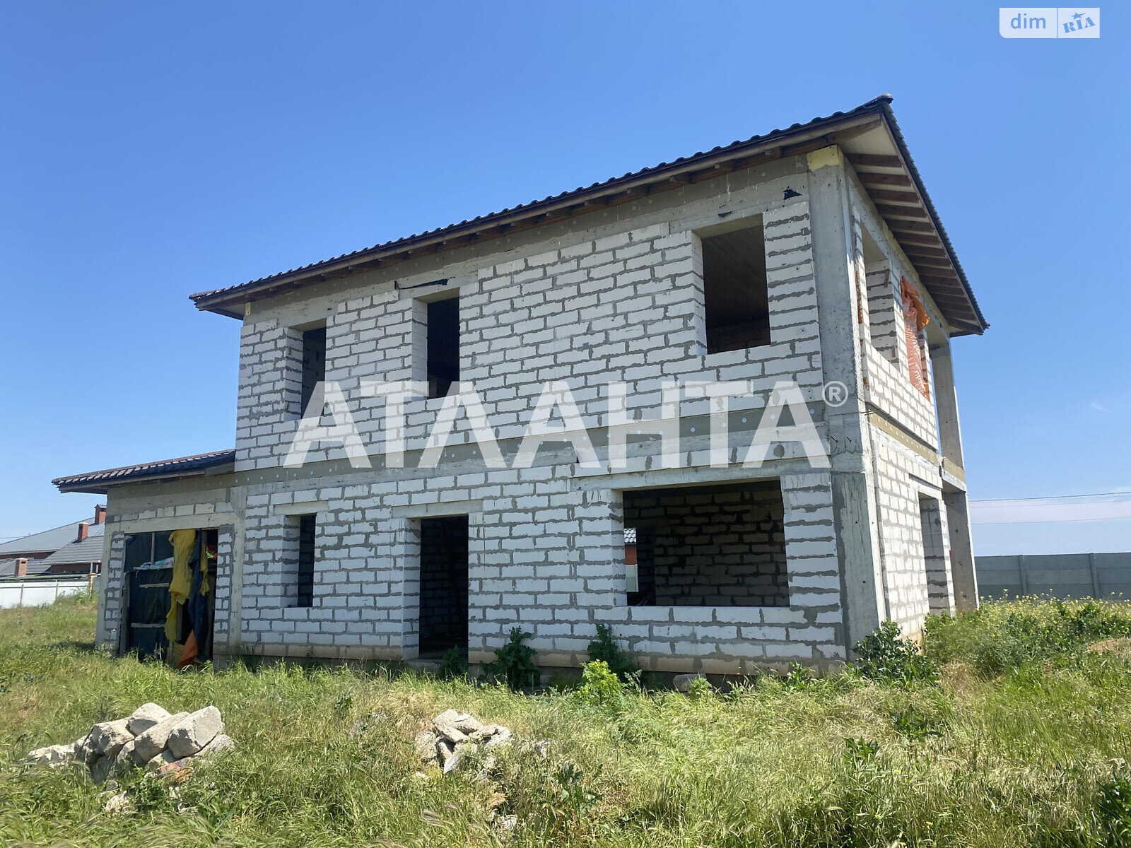 двухэтажный дом, 215 кв. м, газобетон. Продажа в Черноморске фото 1 двухэтажный дом, 215 кв. м, газобетон. Продажа в Черноморске фото 1