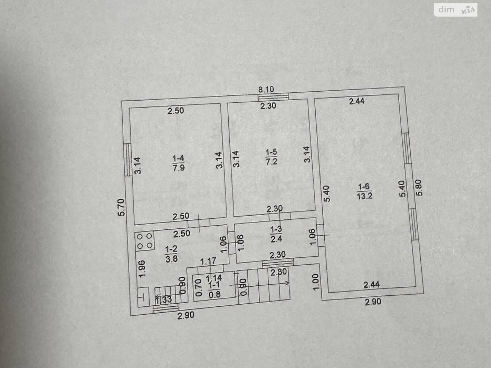 двухэтажный дом, 70 кв. м, кирпич. Продажа в Черноморске район Молодежное фото 1 двухэтажный дом, 70 кв. м, кирпич. Продажа в Черноморске район Молодежное фото 1