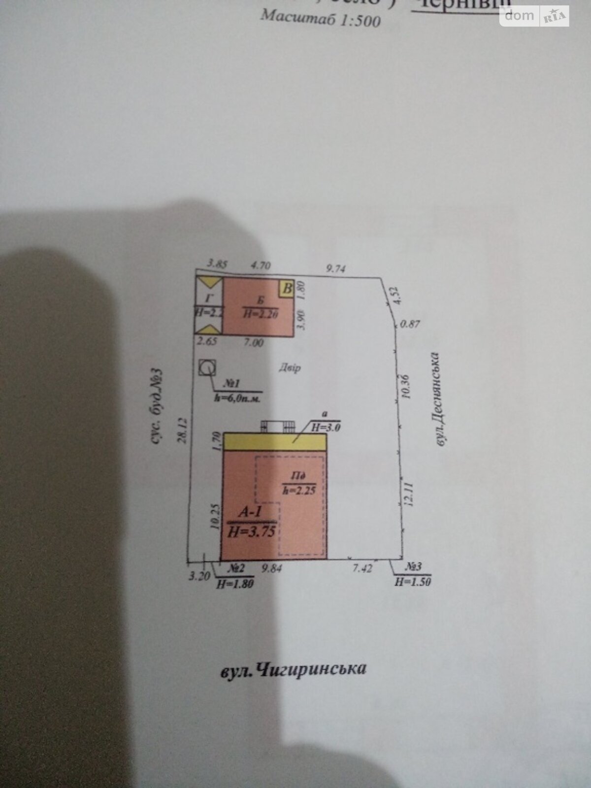 одноповерховий будинок, 90 кв. м, цегла. Продаж в Чернівцях, район Гагаріна фото 1