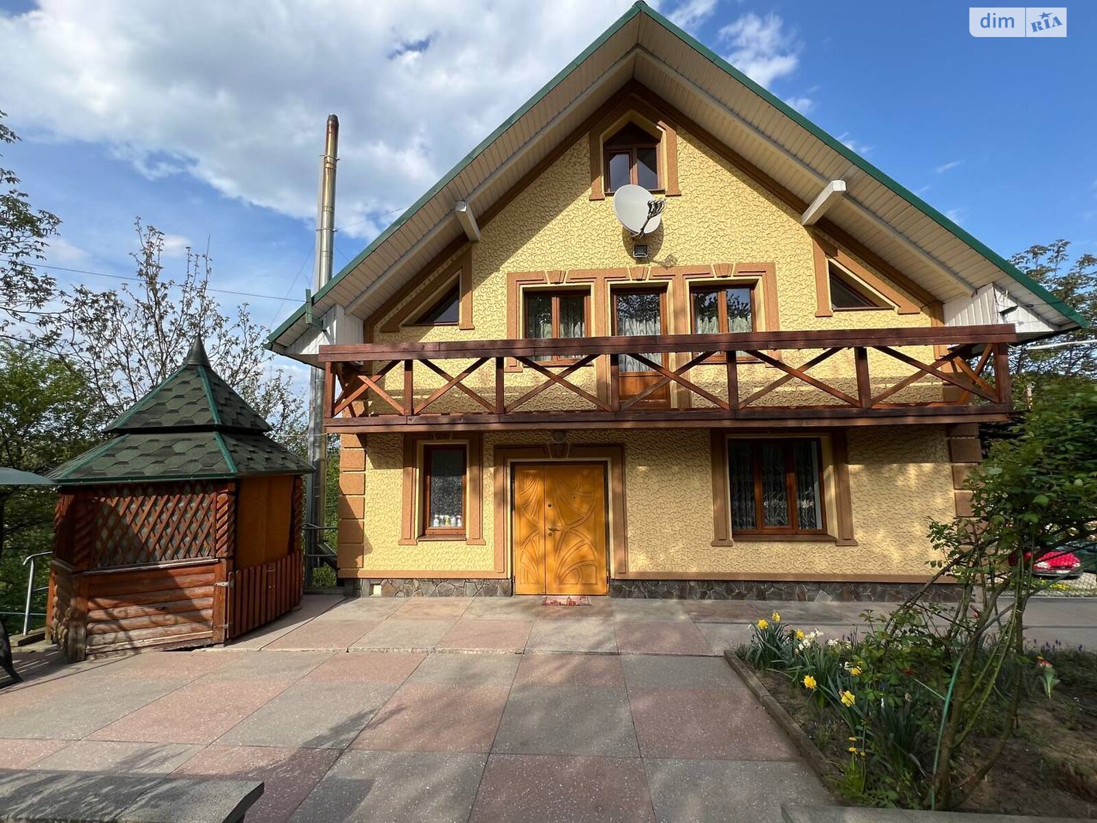 двухэтажный дом с гаражом, 180 кв. м, кирпич. Продажа в Черновцах район Роша фото 1
