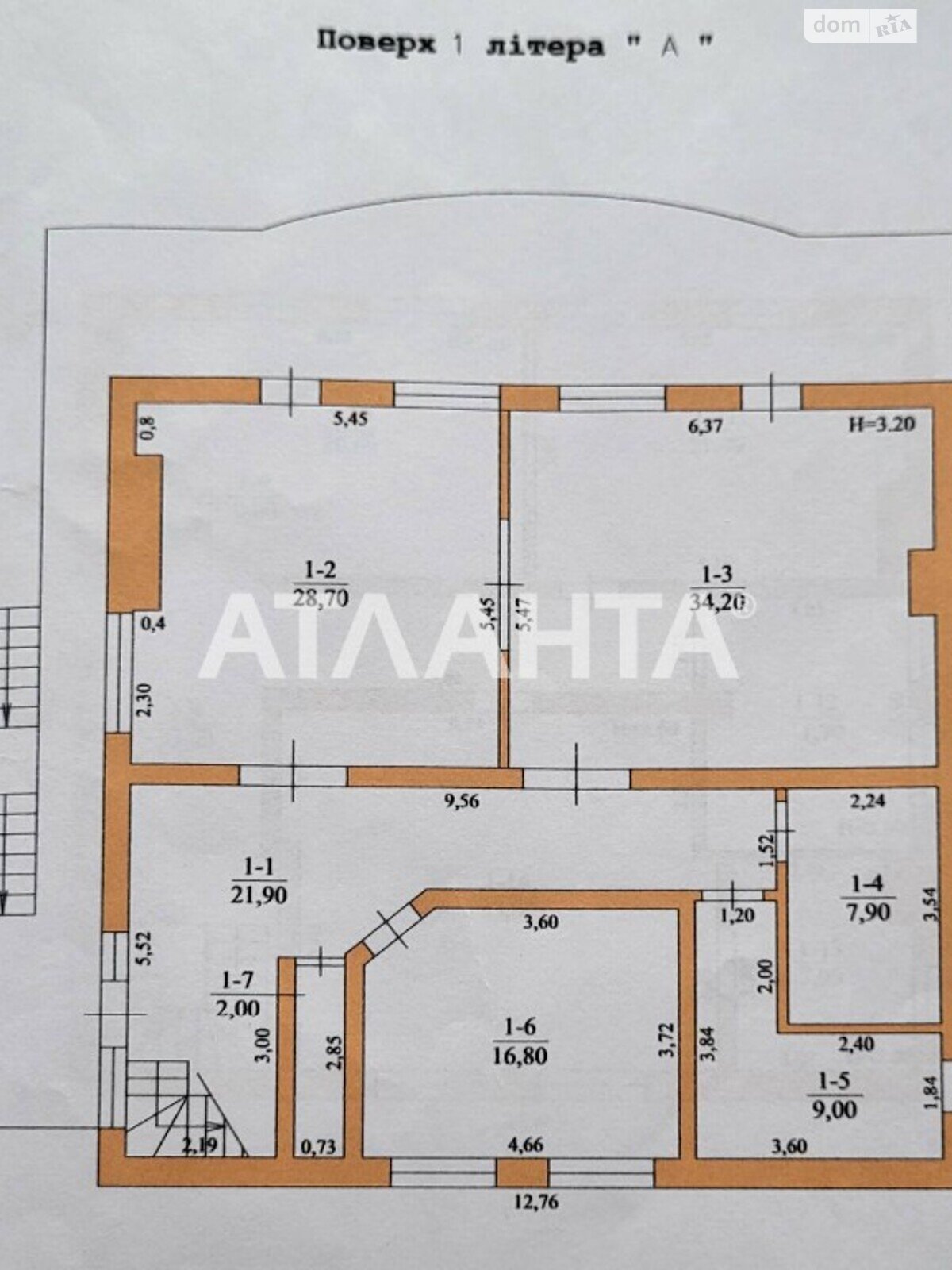 двухэтажный дом с ремонтом, 298 кв. м, кирпич. Продажа в Черновцах район Роша фото 1