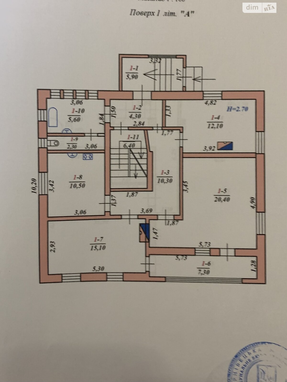 двоповерховий будинок з мансардою, 297 кв. м, цегла. Продаж в Чернівцях, район Шевченківський фото 1