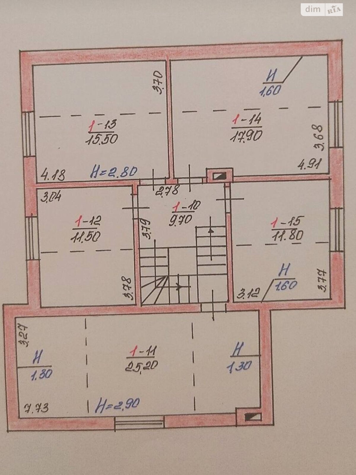 двухэтажный дом с гаражом, 184 кв. м, кирпич. Продажа в Черновцах фото 1