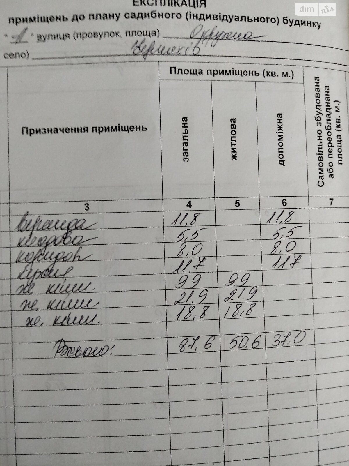 одноповерховий будинок, 88.3 кв. м, цегла. Продаж у Черняхову фото 1