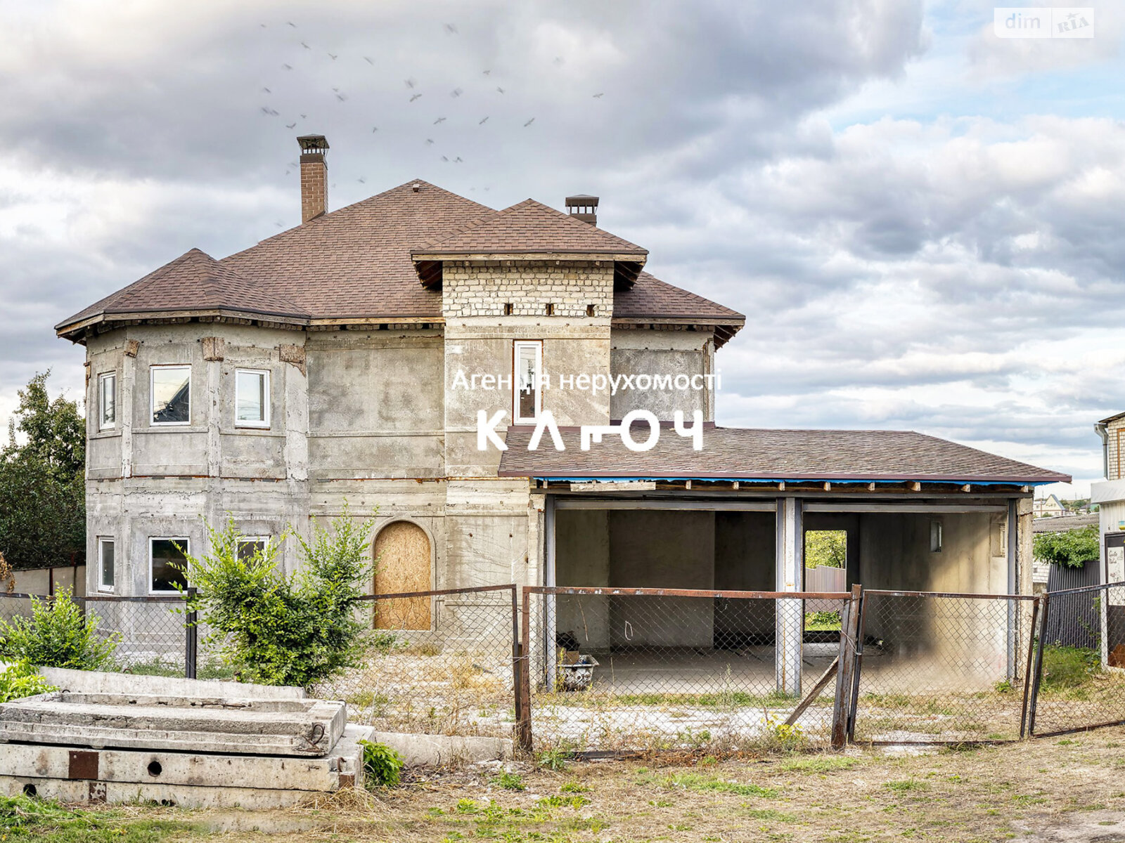 двоповерховий будинок з верандою, 279.1 кв. м, монолітно-каркасний. Продаж у Черняхівці фото 1