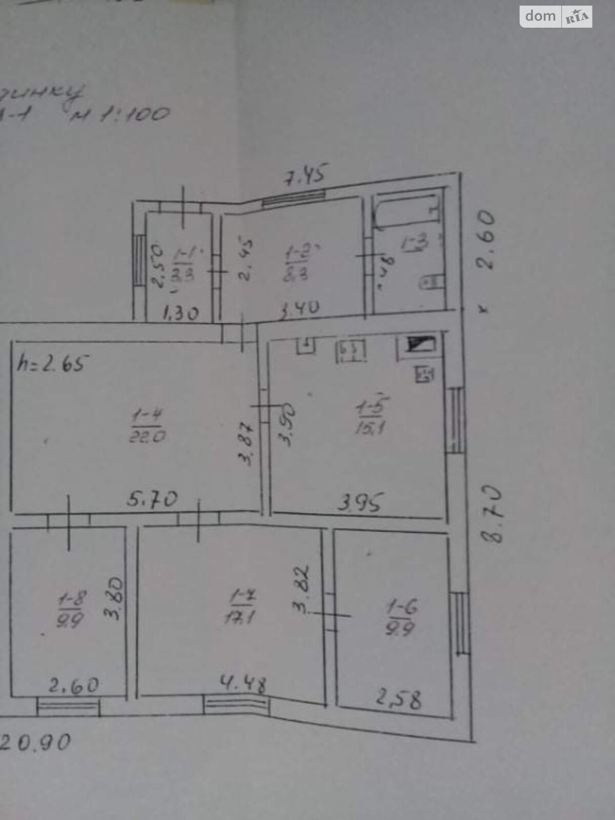 одноэтажный дом веранда, 117 кв. м, кирпич силикатный. Продажа в Червоной Слободе фото 1