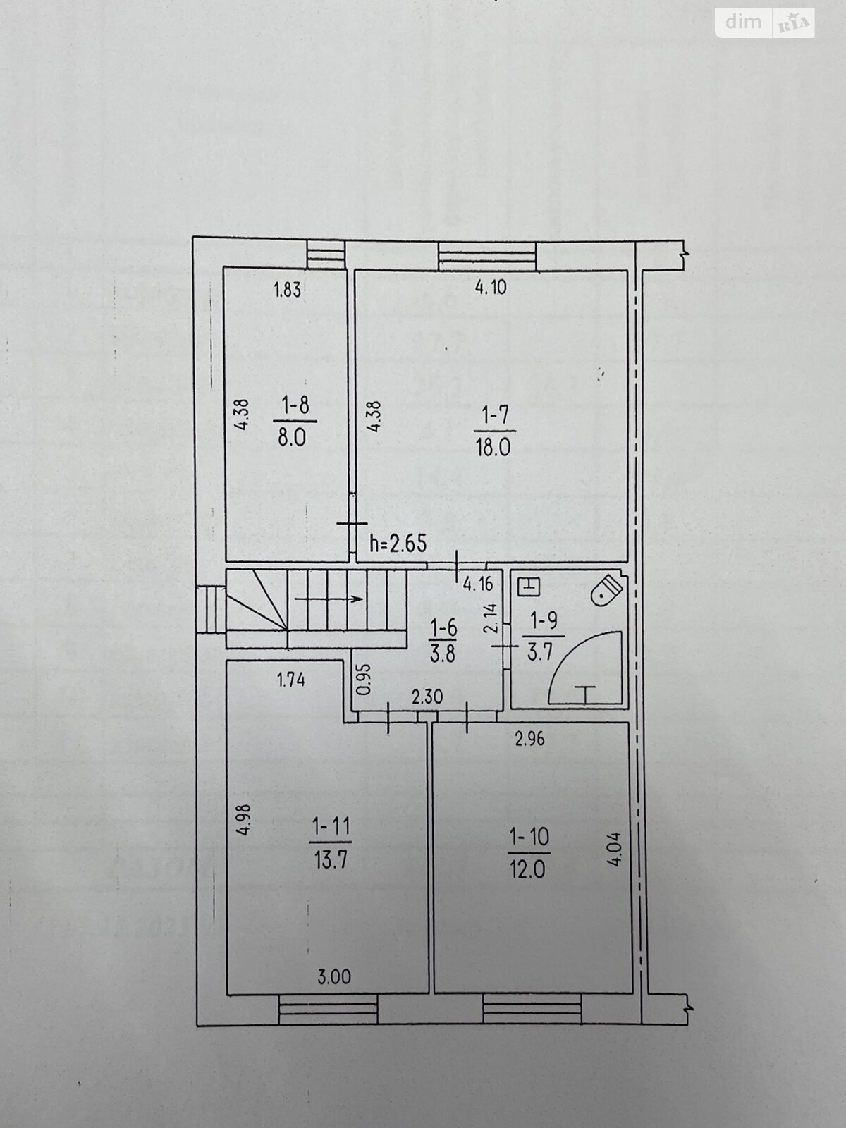 трехэтажный дом с гаражом, 130 кв. м, газобетон. Продажа в Червоной Слободе фото 1