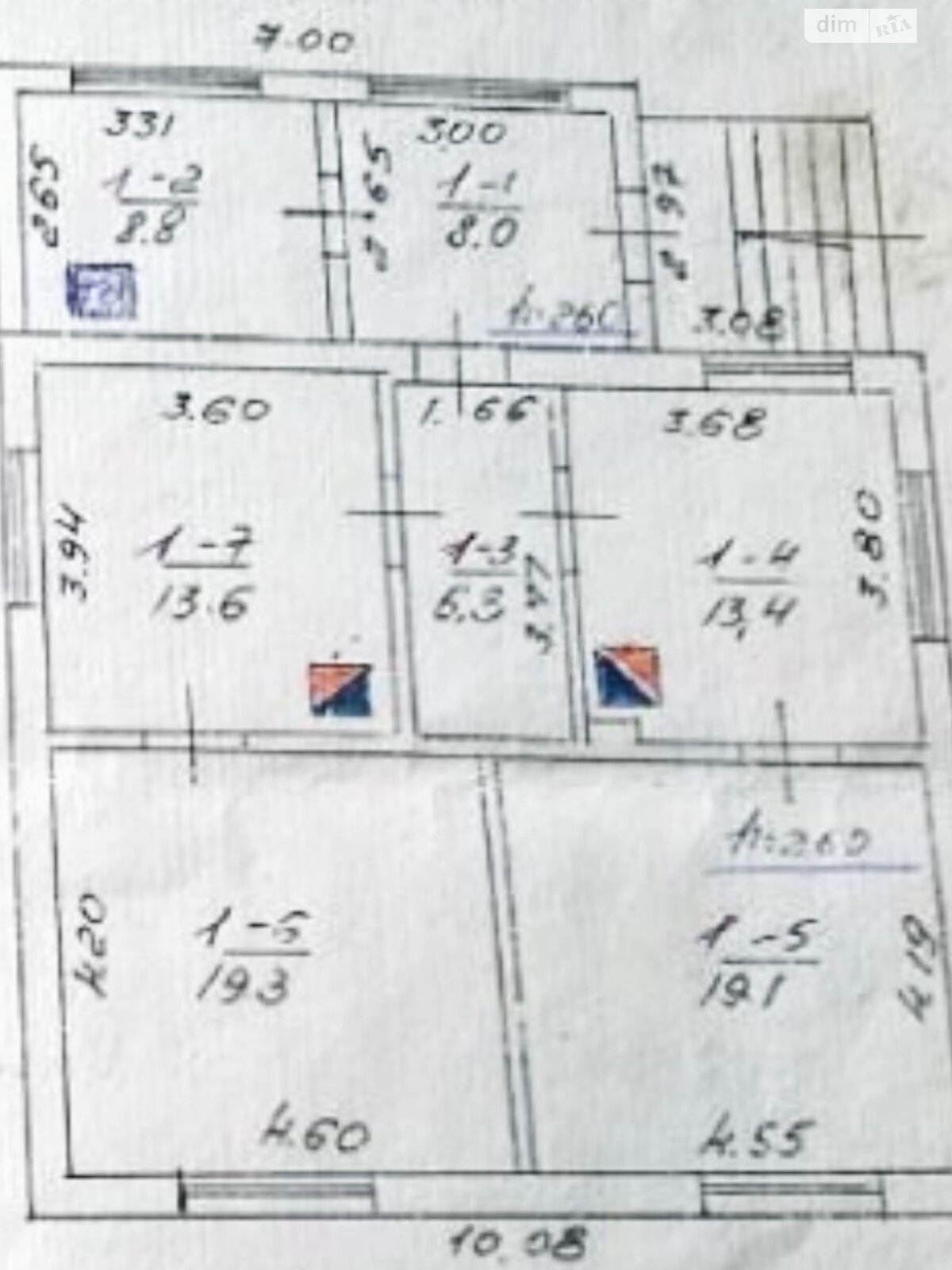 двоповерховий будинок веранда, 89 кв. м, цегла. Продаж у Чишках фото 1