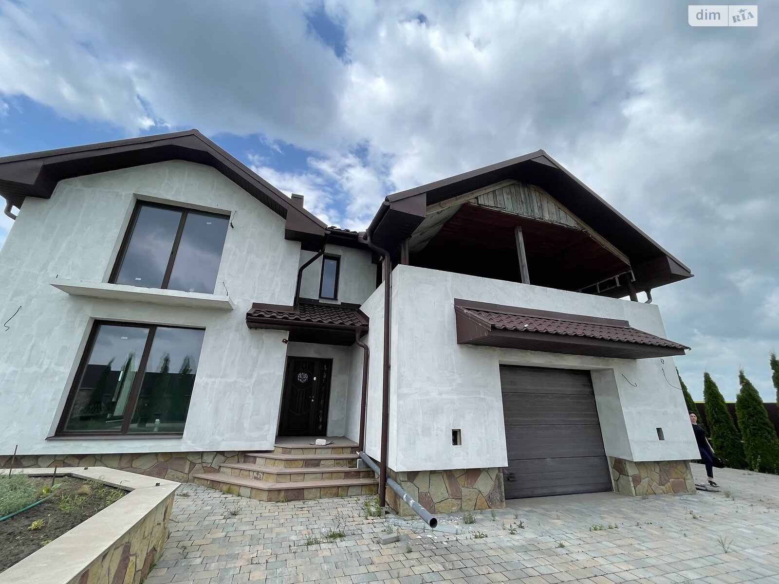 одноповерховий будинок з гаражем, 250 кв. м, цегла. Продаж у Чистиловому фото 1 одноповерховий будинок з гаражем, 250 кв. м, цегла. Продаж у Чистиловому фото 1