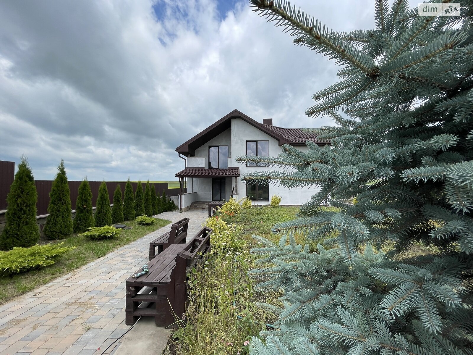 одноповерховий будинок з гаражем, 250 кв. м, цегла. Продаж у Чистиловому фото 1 одноповерховий будинок з гаражем, 250 кв. м, цегла. Продаж у Чистиловому фото 1
