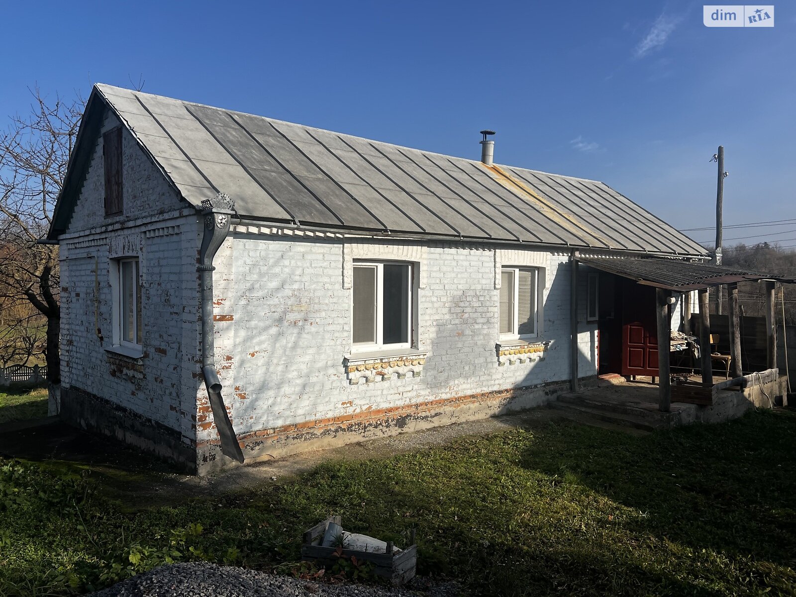 одноэтажный дом с верандой, 45.2 кв. м, кирпич. Продажа в Дашковцах фото 1 одноэтажный дом с верандой, 45.2 кв. м, кирпич. Продажа в Дашковцах фото 1