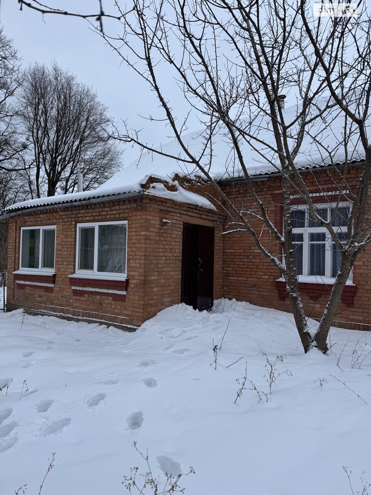 одноэтажный дом с верандой, 67.3 кв. м, кирпич. Продажа в Давыдковцах фото 1