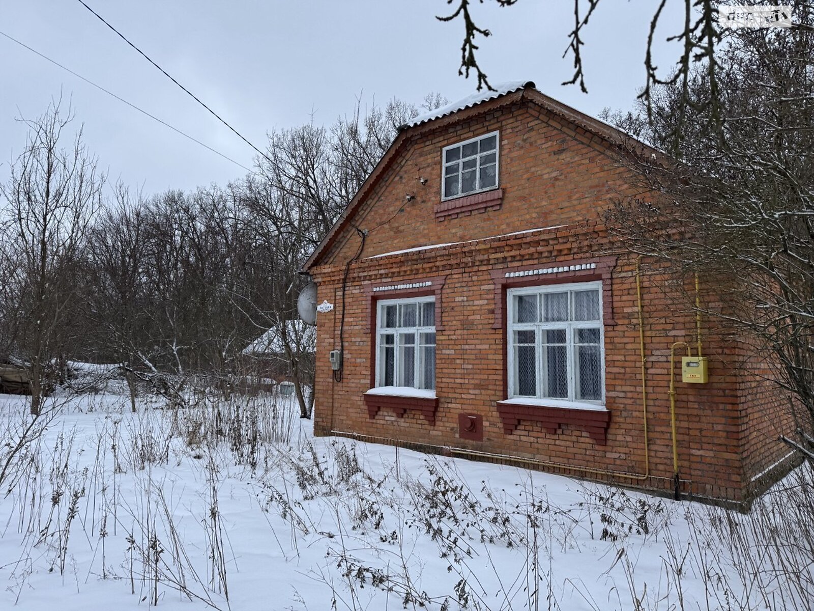 одноэтажный дом с верандой, 67.3 кв. м, кирпич. Продажа в Давыдковцах фото 1