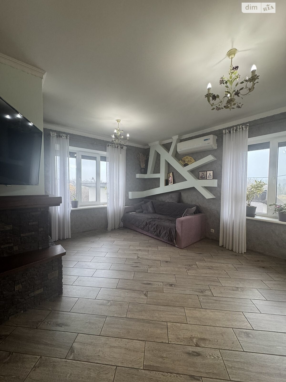 двухэтажный дом с отоплением, 172 кв. м, кирпич. Продажа в Давыдковцах фото 1