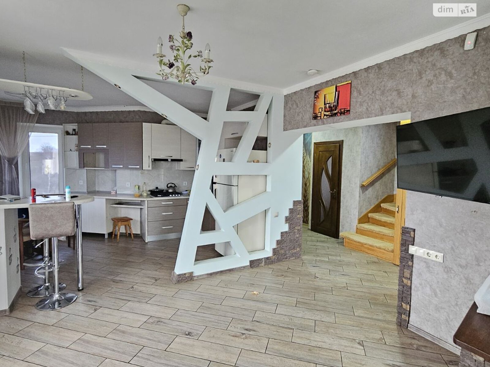 двухэтажный дом с отоплением, 172.4 кв. м, кирпич. Продажа в Давыдковцах фото 1