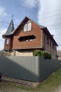 трехэтажный дом с отоплением, 313 кв. м, дерево и кирпич. Продажа в Делятине фото 2