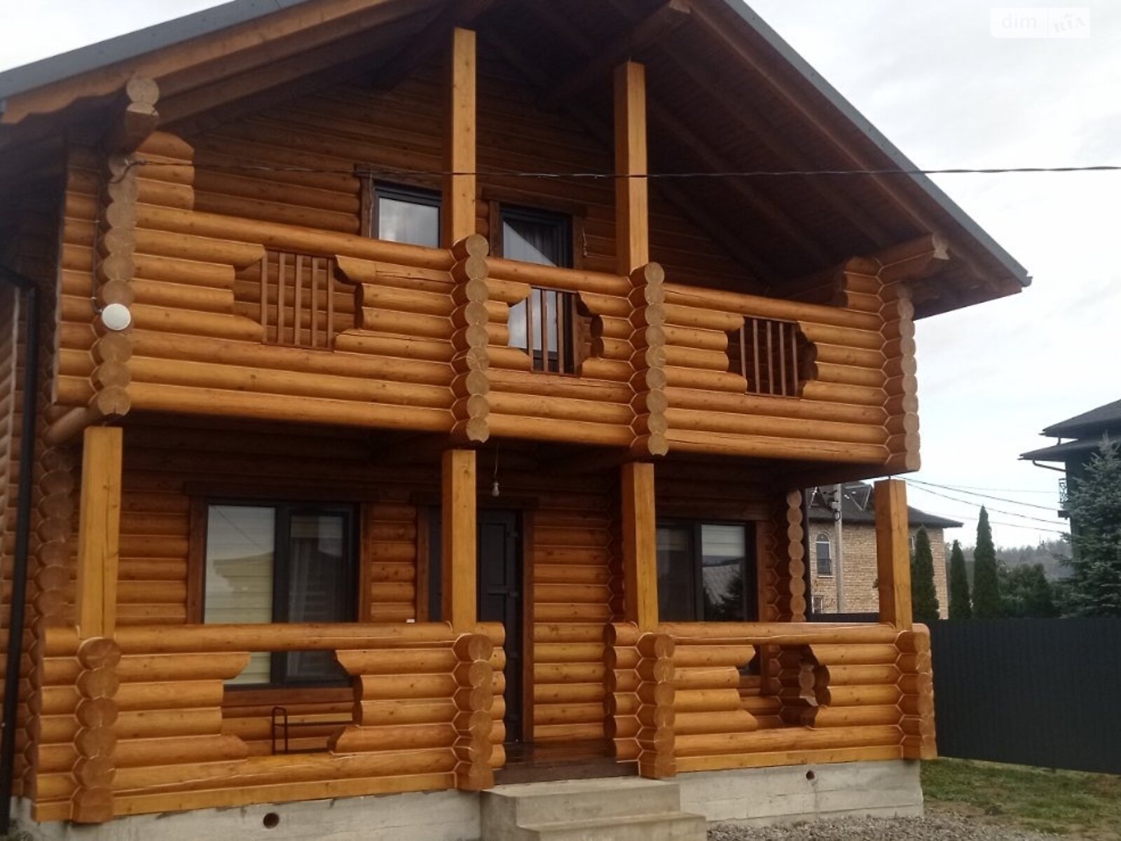 двухэтажный дом с отоплением, 75.7 кв. м, брус. Продажа в Делятине фото 1 двухэтажный дом с отоплением, 75.7 кв. м, брус. Продажа в Делятине фото 1