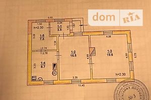 одноэтажный дом, 55.8 кв. м, кирпич. Продажа в Хренниках фото 2