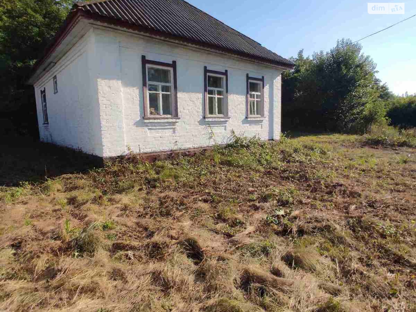 одноповерховий будинок з верандою, 57 кв. м, цегла. Продаж у Деньги фото 1