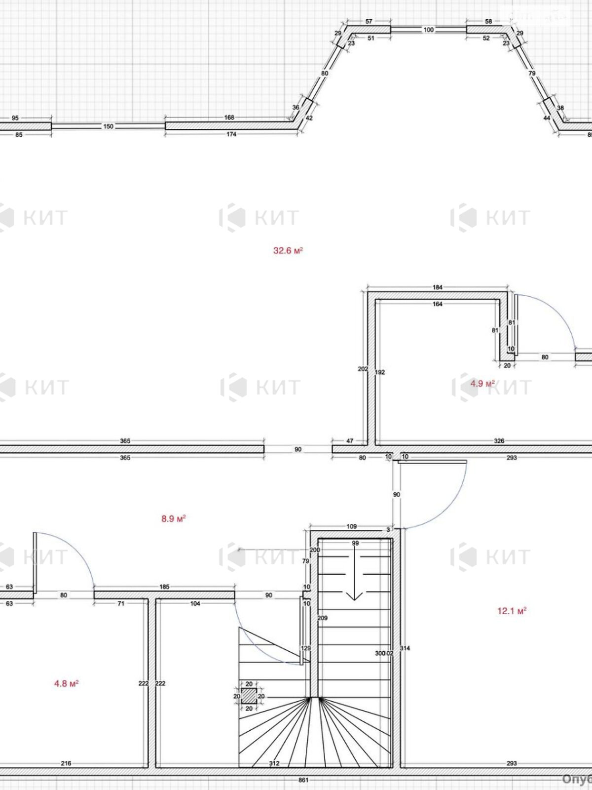 двухэтажный дом, 144 кв. м, кирпич. Продажа в Дергачах фото 1