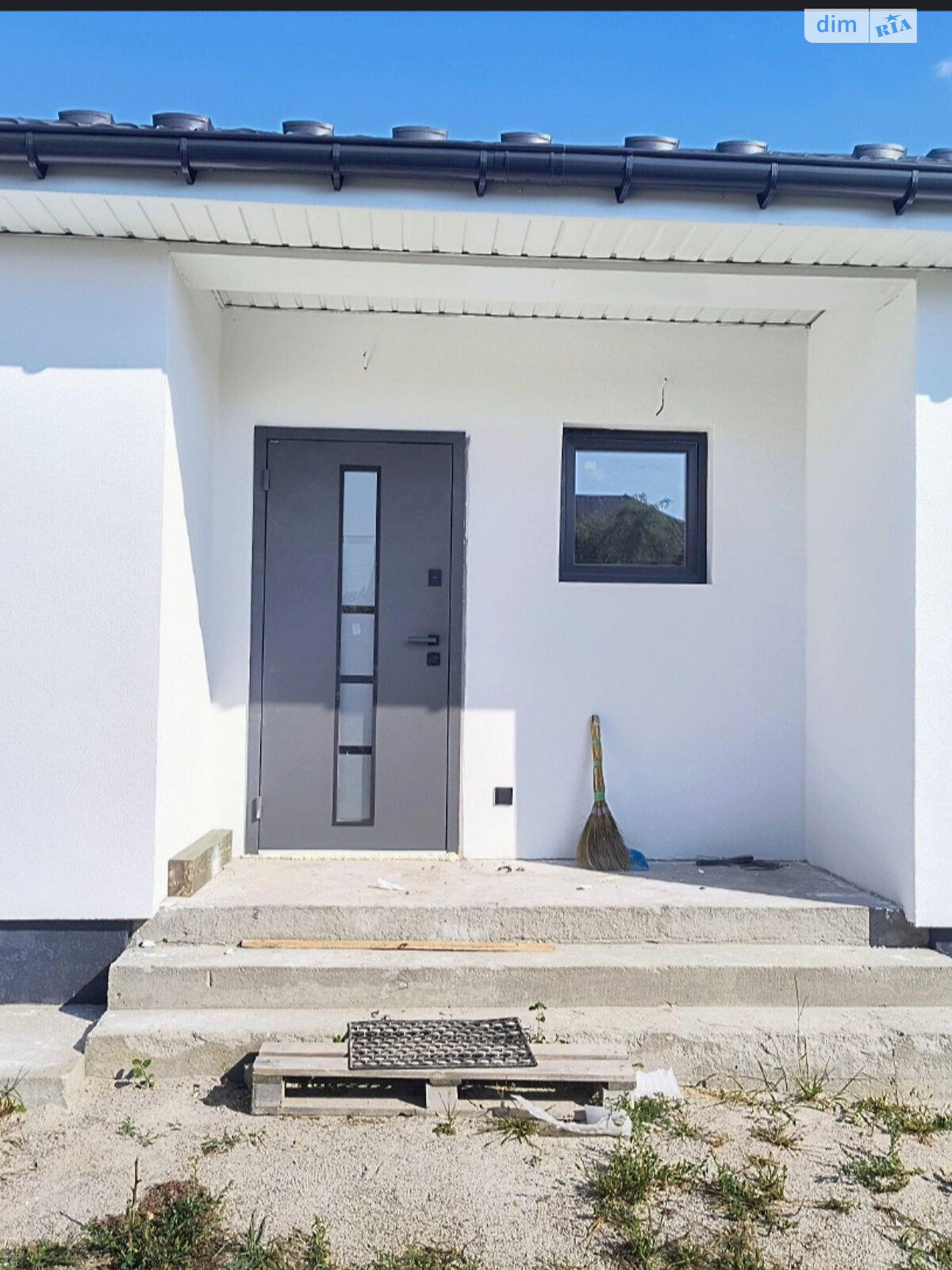 одноэтажный дом с верандой, 110 кв. м, газобетон. Продажа в Диброве фото 1