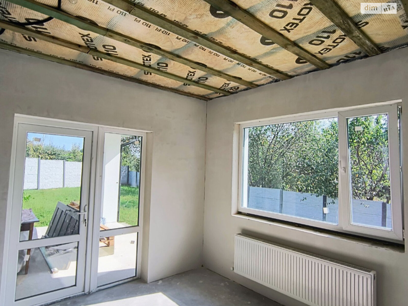 одноэтажный дом с верандой, 110 кв. м, газобетон. Продажа в Диброве фото 1