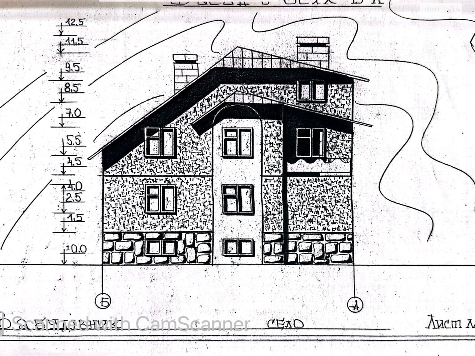 двухэтажный дом с гаражом, 496 кв. м, кирпич. Продажа в Дичкове фото 1